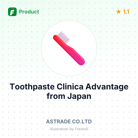 Toothpaste Clinica Advantage – summary card, no photo uploaded yet