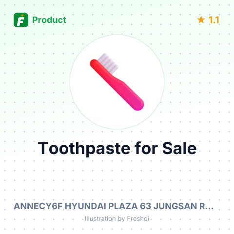 Toothpaste Total – summary card, no photo uploaded yet