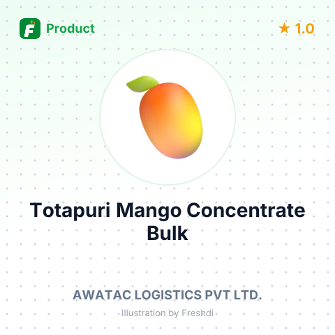 Totapuri Mango Concentrate – summary card, no photo uploaded yet