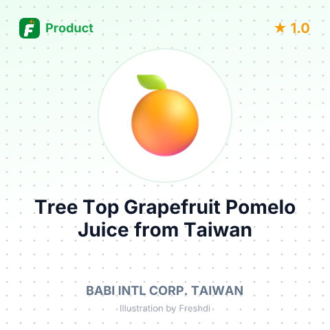 Tree Top Grapefruit Pomelo Juice – summary card, no photo uploaded yet