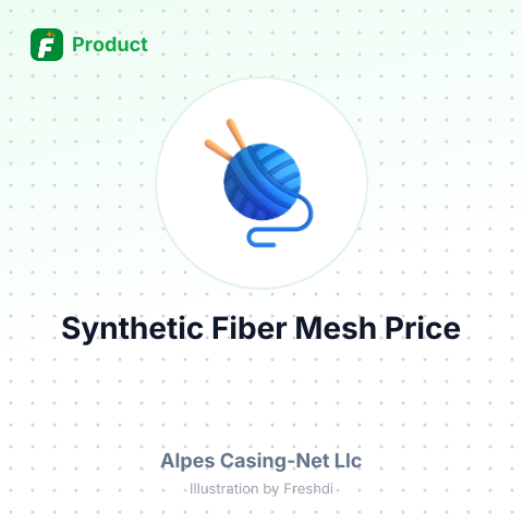 Tubular Polyester Synthetic Fiber Mesh – summary card, no photo uploaded yet
