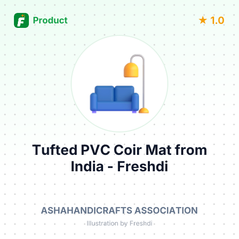 Tufted PVC Coir Mat – summary card, no photo uploaded yet