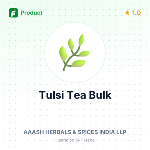 Tulsi Tea (Holy Basil Tea) – summary card, no photo uploaded yet