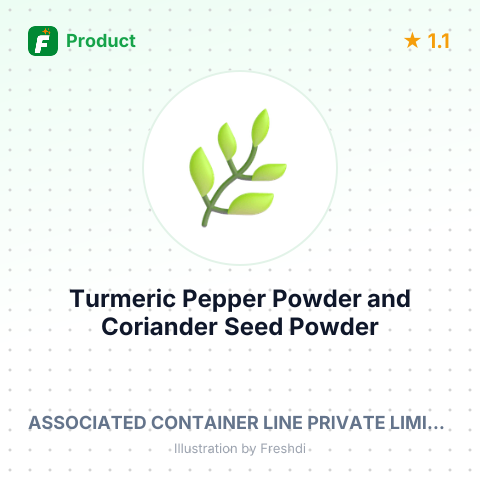 Turmeric, Pepper Powder, and Coriander Seed Powder Mix – summary card, no photo uploaded yet