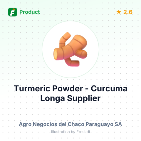 Turmeric Powder - Curcuma Longa – summary card, no photo uploaded yet