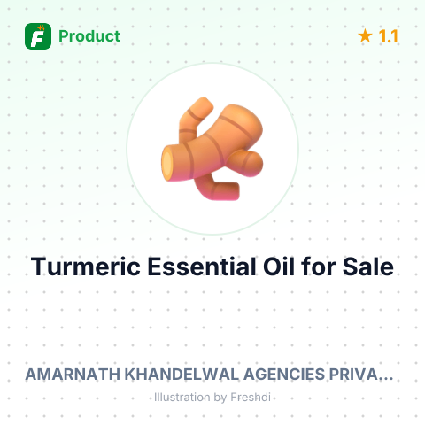 Turmeric Root Oil (Curcuma Longa) Essential Oil – summary card, no photo uploaded yet