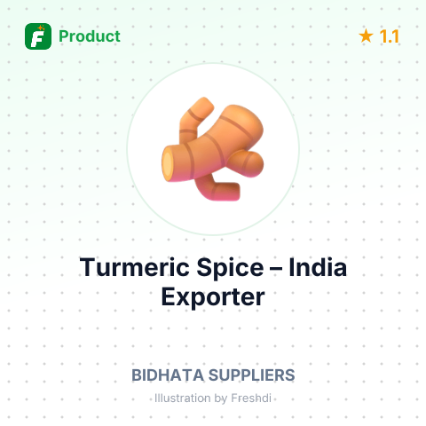 Turmeric Spice – summary card, no photo uploaded yet