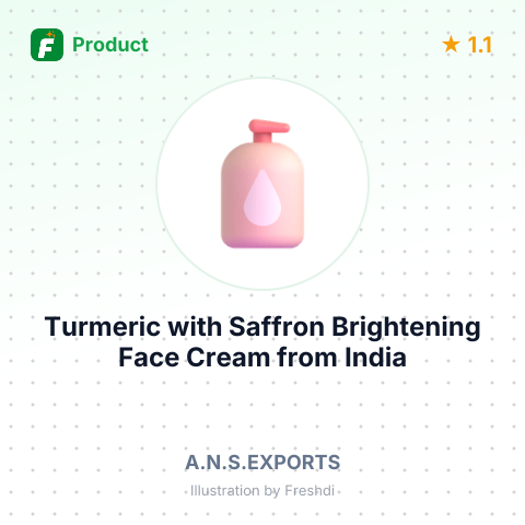 Turmeric with Saffron Brightening Face Cream – summary card, no photo uploaded yet