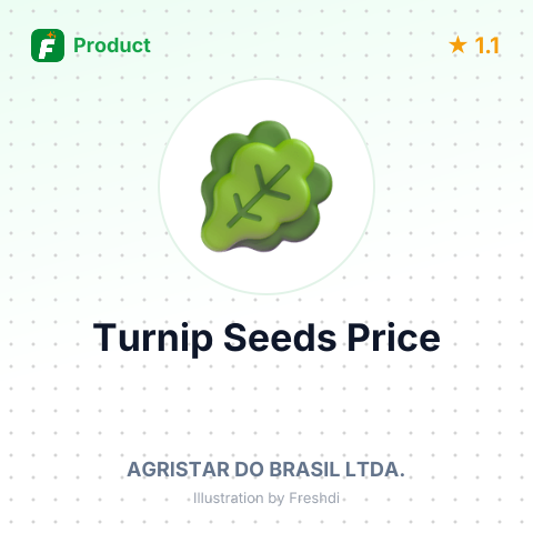 Turnip Seeds - Agristar Brand – summary card, no photo uploaded yet