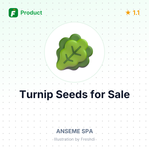 Turnip Seeds for Sowing – summary card, no photo uploaded yet