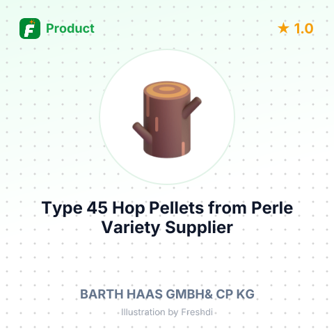 Type 45 Hop Pellets from Perle Variety – summary card, no photo uploaded yet
