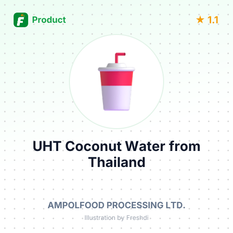 UHT Coconut Water – summary card, no photo uploaded yet
