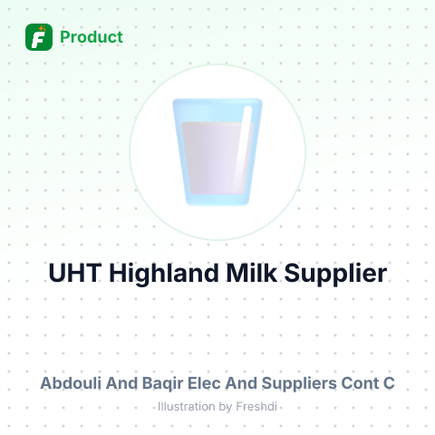 UHT Highland Milk – product summary card, no photo uploaded yet