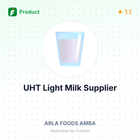 UHT Light Milk – summary card, no photo uploaded yet