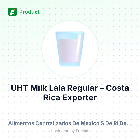 UHT Milk Lala Regular – product summary card, no photo uploaded yet