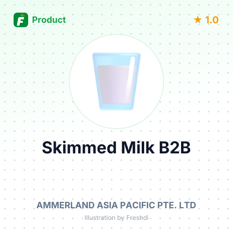 UHT Skimmed Milk 0.1% – product summary card, no photo uploaded yet