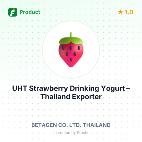 UHT Strawberry Drinking Yogurt – summary card, no photo uploaded yet
