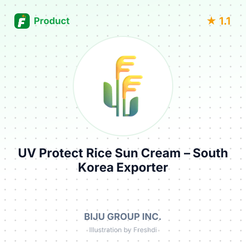 UV Protect Rice Sun Cream – summary card, no photo uploaded yet