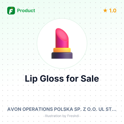 Ultra Color Lip Gloss by Avon – summary card, no photo uploaded yet