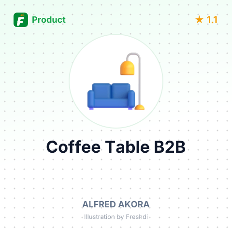 Unbranded Used Coffee Table – summary card, no photo uploaded yet