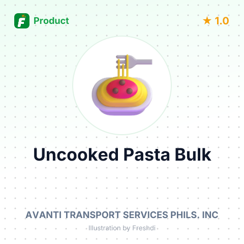 Uncooked Pasta Products – summary card, no photo uploaded yet