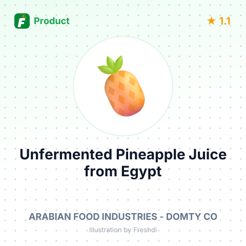 Unfermented Pineapple Juice – summary card, no photo uploaded yet