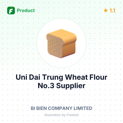 Uni Dai Trung Wheat Flour No.3 – summary card, no photo uploaded yet