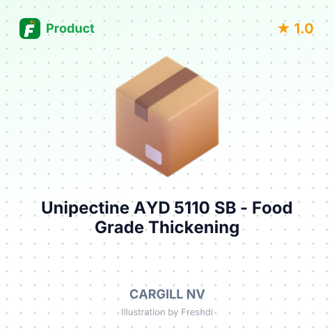 Unipectine AYD 5110 SB - Food Grade Thickening Agent – summary card, no photo uploaded yet