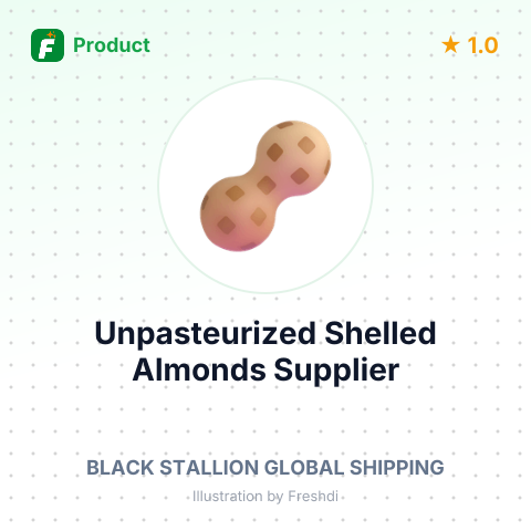 Unpasteurized Shelled Almonds – summary card, no photo uploaded yet