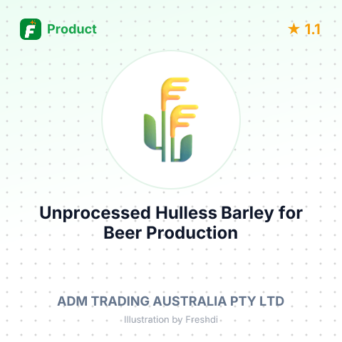Unprocessed Hulless Barley for Beer Production – summary card, no photo uploaded yet