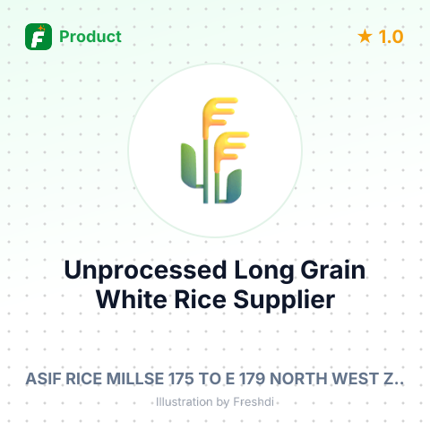 Unprocessed Long Grain White Rice – summary card, no photo uploaded yet