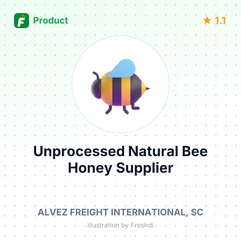 Unprocessed Natural Bee Honey – summary card, no photo uploaded yet