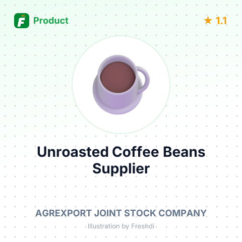 Unroasted Coffee Beans – summary card, no photo uploaded yet