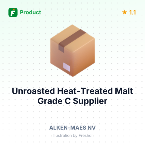 Unroasted Heat-Treated Malt, Grade C – summary card, no photo uploaded yet