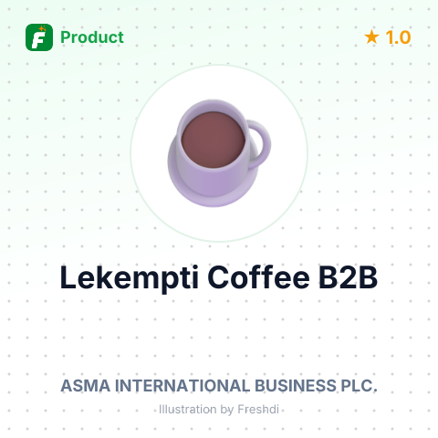 Unwashed Lekempti Coffee G-4 – summary card, no photo uploaded yet
