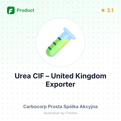 Urea (Prilled & Granular) CIF – summary card, no photo uploaded yet