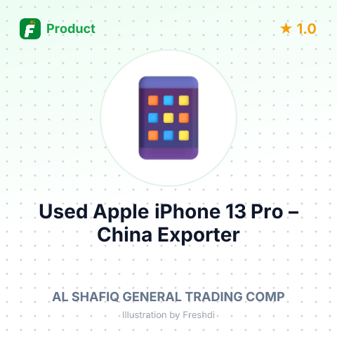 Used Apple iPhone 13 Pro – summary card, no photo uploaded yet