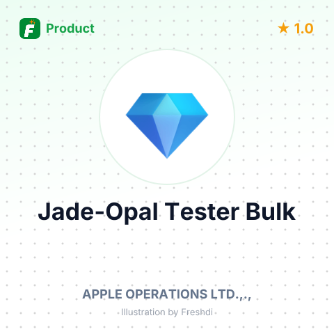 Used Jade-Opal Tester – summary card, no photo uploaded yet