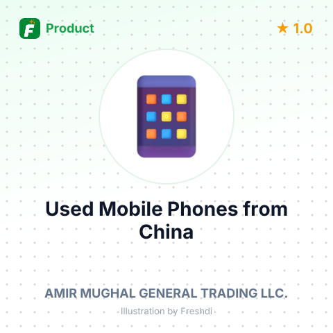 Used Mobile Phones – summary card, no photo uploaded yet