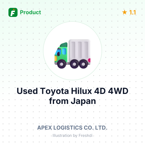 Used Toyota Hilux 4D 4WD – summary card, no photo uploaded yet