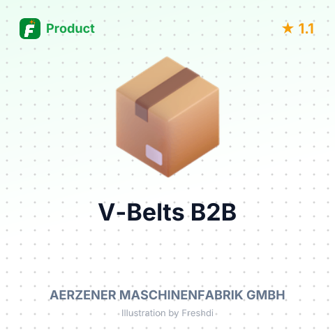 V-Belts – summary card, no photo uploaded yet