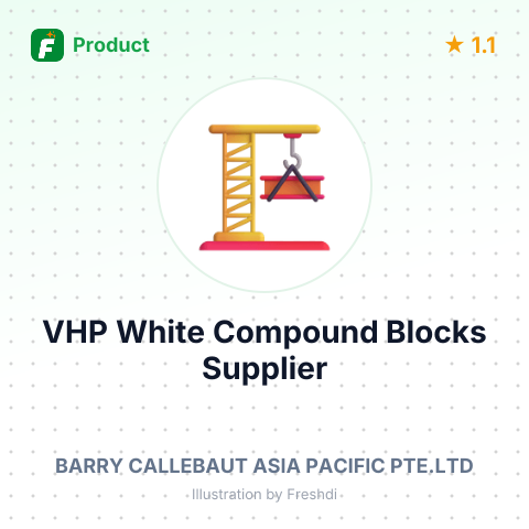 VHP White Compound Blocks – summary card, no photo uploaded yet