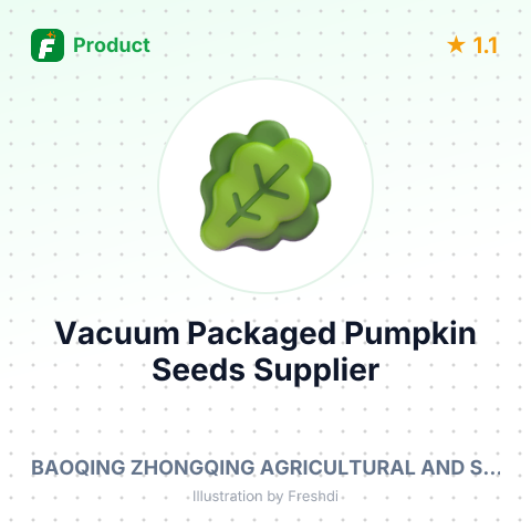 Vacuum Packaged Pumpkin Seeds – summary card, no photo uploaded yet