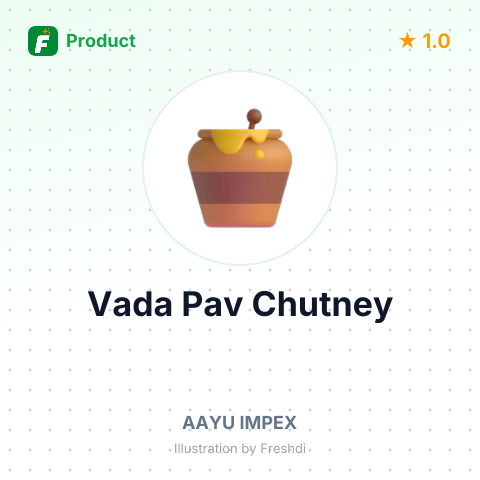 Vada Pav Chutney – summary card, no photo uploaded yet