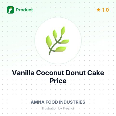 Vanilla Coconut Donut Cake – summary card, no photo uploaded yet