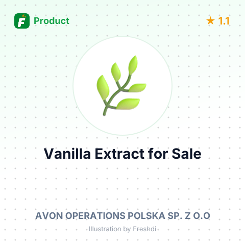 Vanilla Extract for Cosmetic Use – summary card, no photo uploaded yet