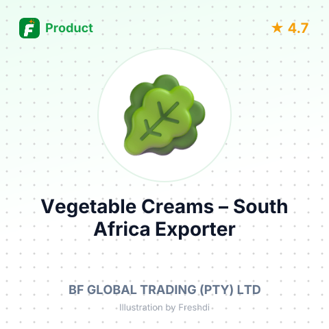Vegetable Creams – summary card, no photo uploaded yet