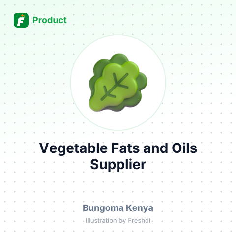 Vegetable Fats and Oils – summary card, no photo uploaded yet