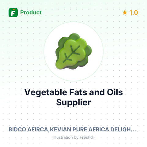 Vegetable Fats and Oils – summary card, no photo uploaded yet