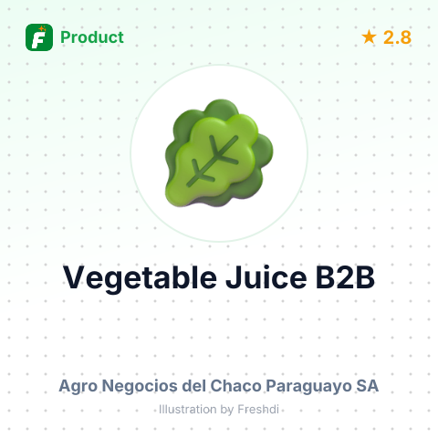 Vegetable Juices and Extracts with Pectin – summary card, no photo uploaded yet